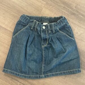 Gymboree Denim Skort with Contrast Stitching - Blue